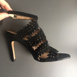 Bonfire Heels by Eight Fifteen, Black, 6